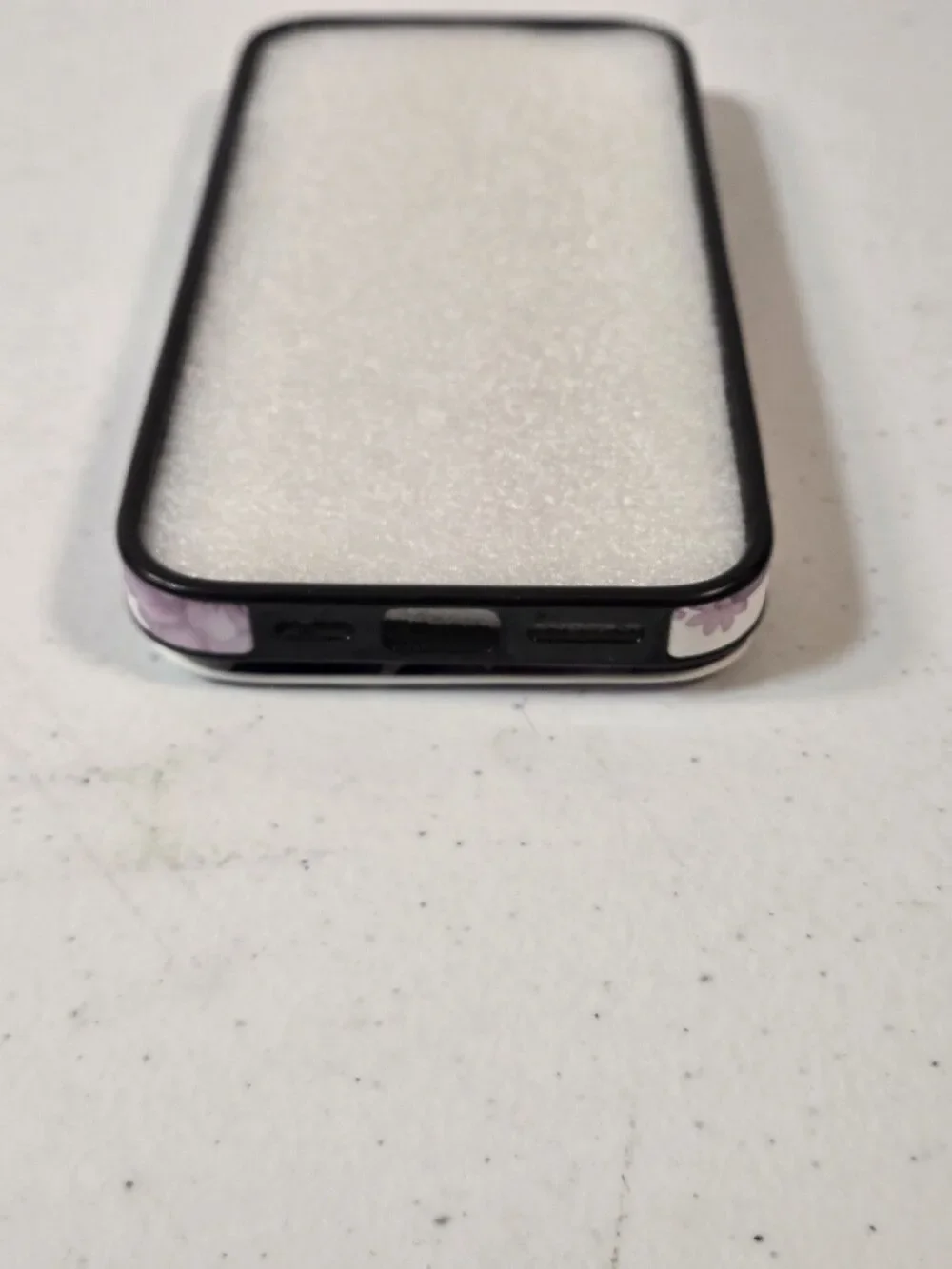 GOODON iPhone 15 Plus Wallet Case‎ Purple Floral Flip Cover Card Holder New